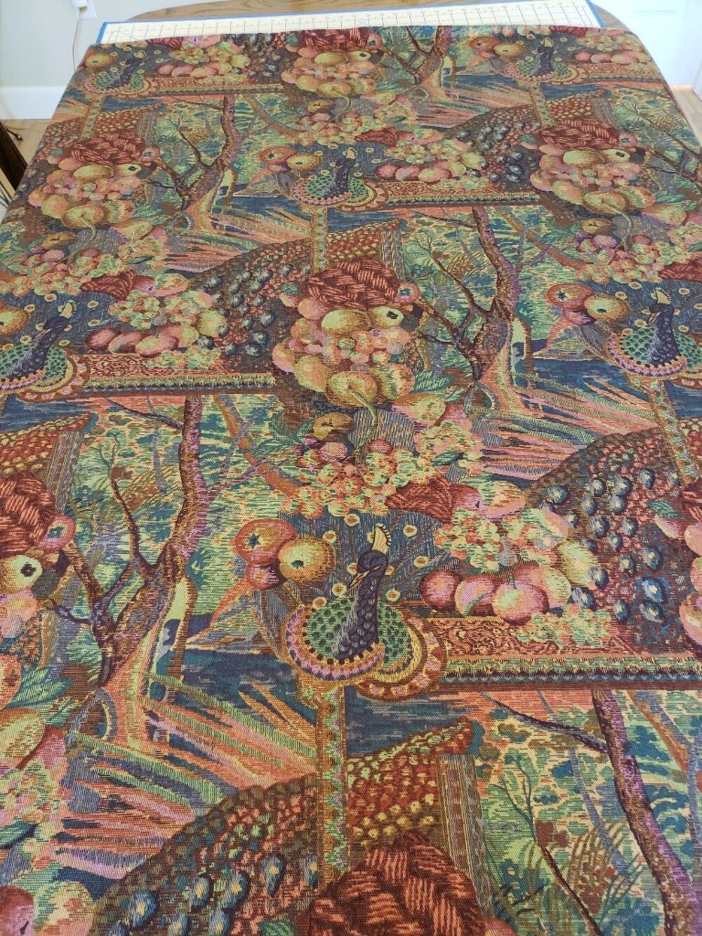House N Home Decorator fabric 1 yd 21" (57") x 56" Wide - Multi color